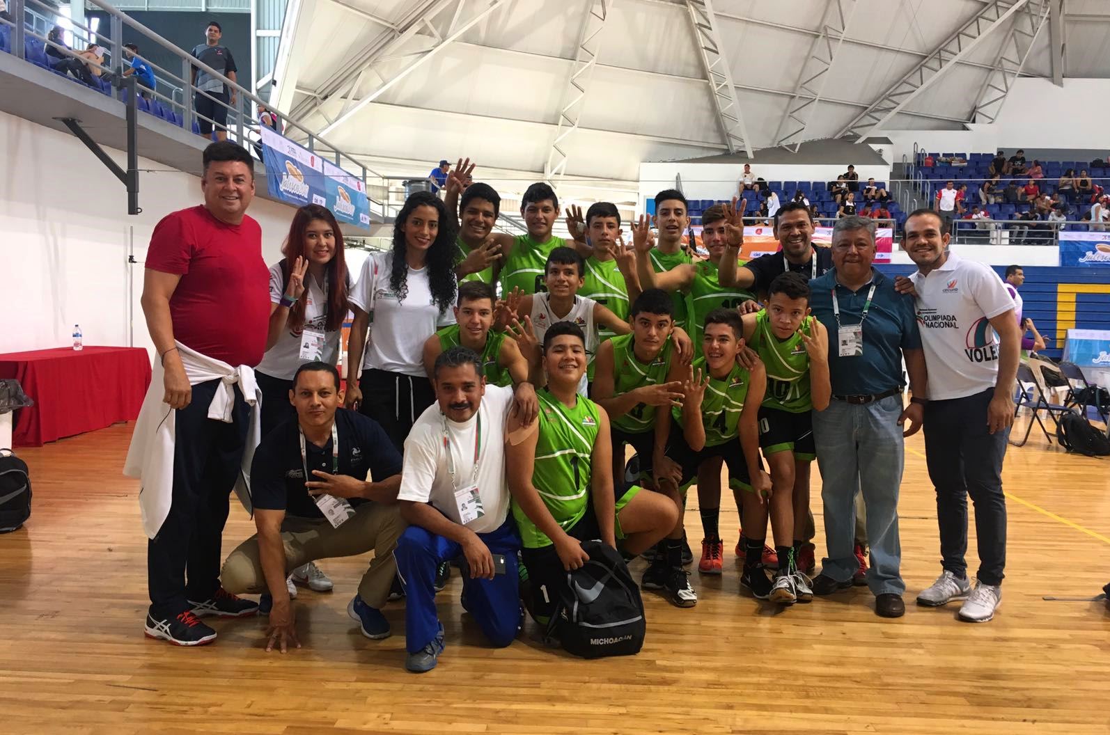 Voleibol Michoacano Consigue Medalla De Bronce En Olimpiada Nacional