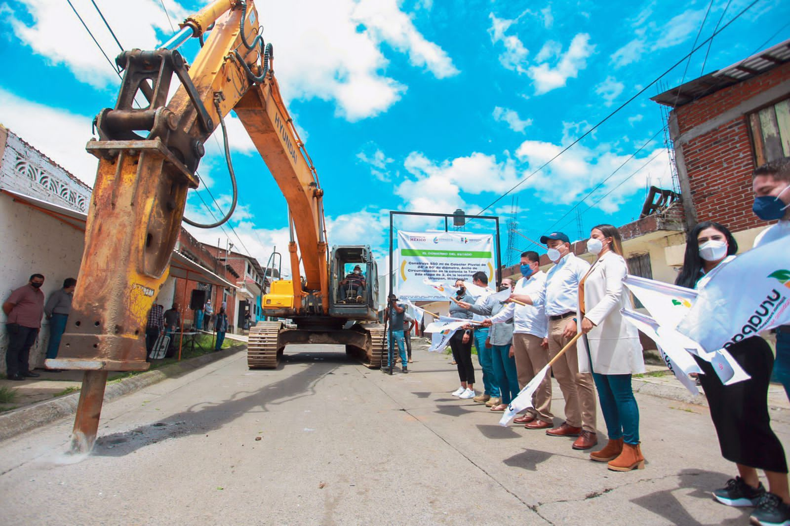 Arranc Segunda Etapa De Colector Pluvial Por Mdp En Uruapan