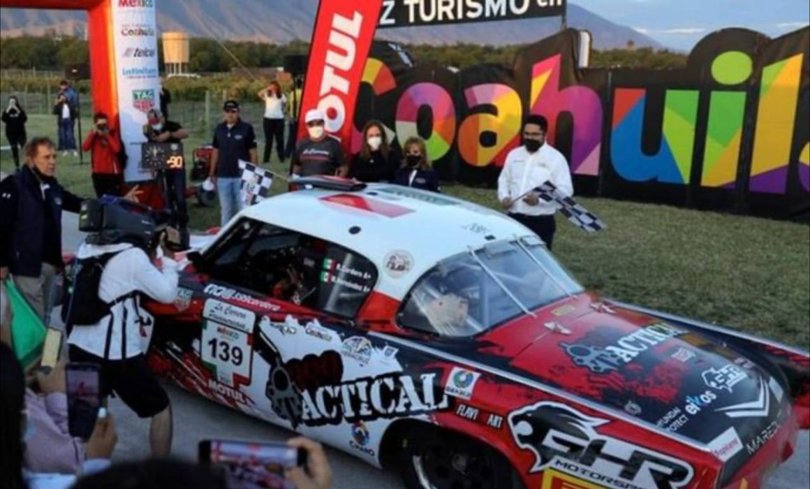 Cordero Hernández los reyes de la Carrera Panamericana 2021