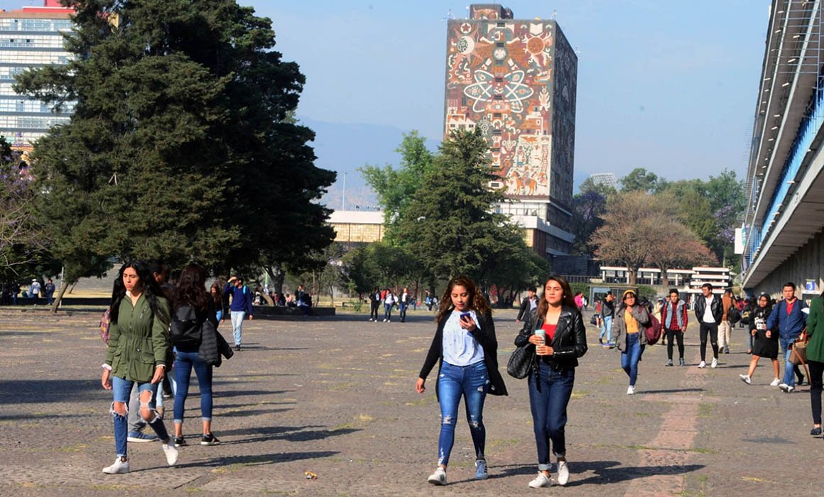 Regresan A Clases Mil Estudiantes En La Unam Quadrat N Michoac N