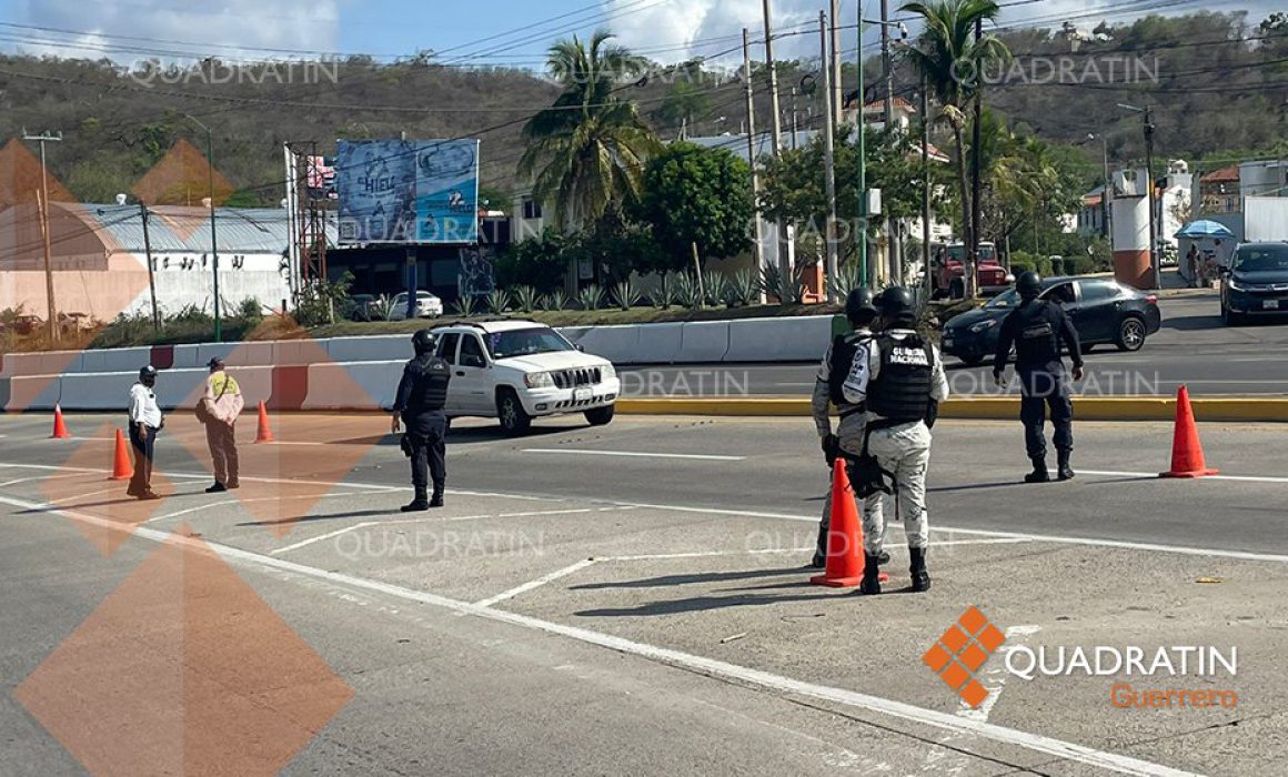 Mantienen Operaci N De Seguridad En Accesos A Zihuatanejo