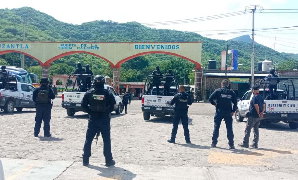 Refuerza La Ssp Acciones De Seguridad En Tuzantla