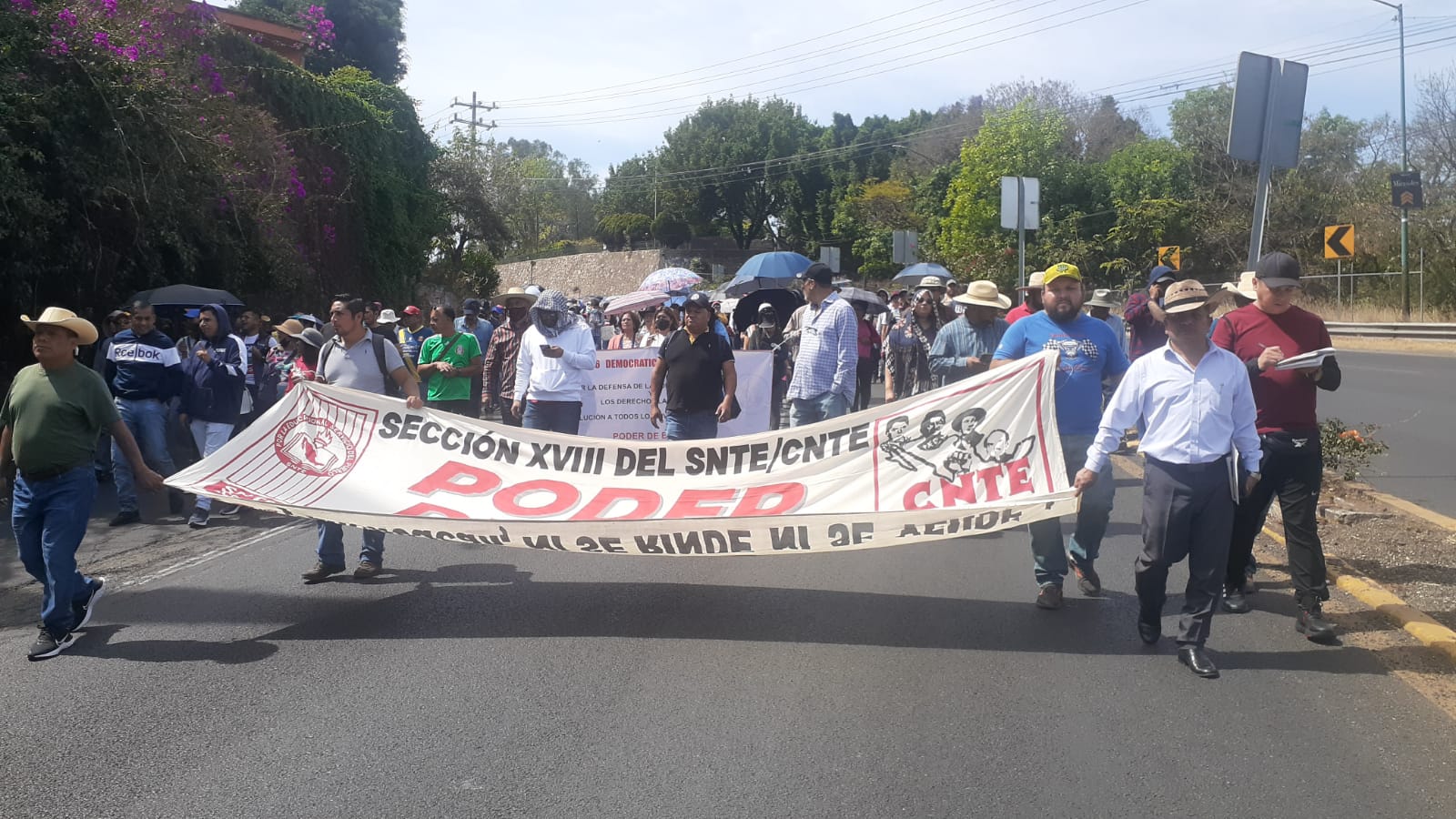 Marchar Poder De Base En Morelia El De Mayo