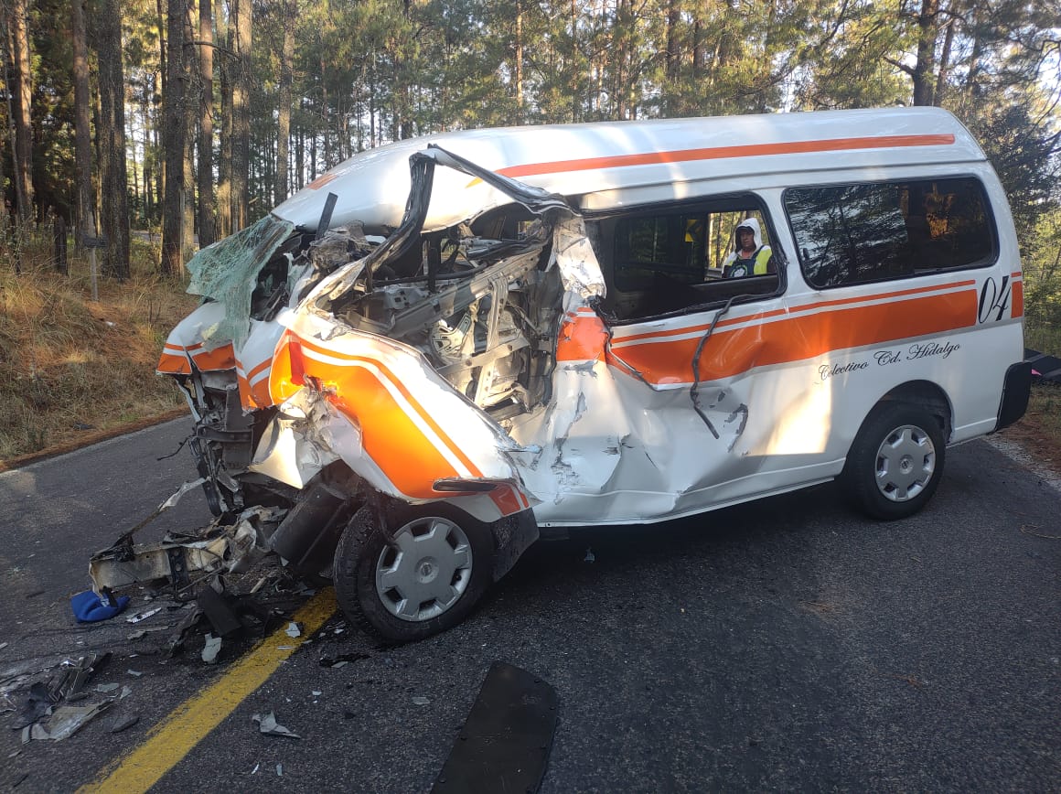 Choque frontal en Zinapécuaro dejó 6 muertos y 2 lesionados Quadratín