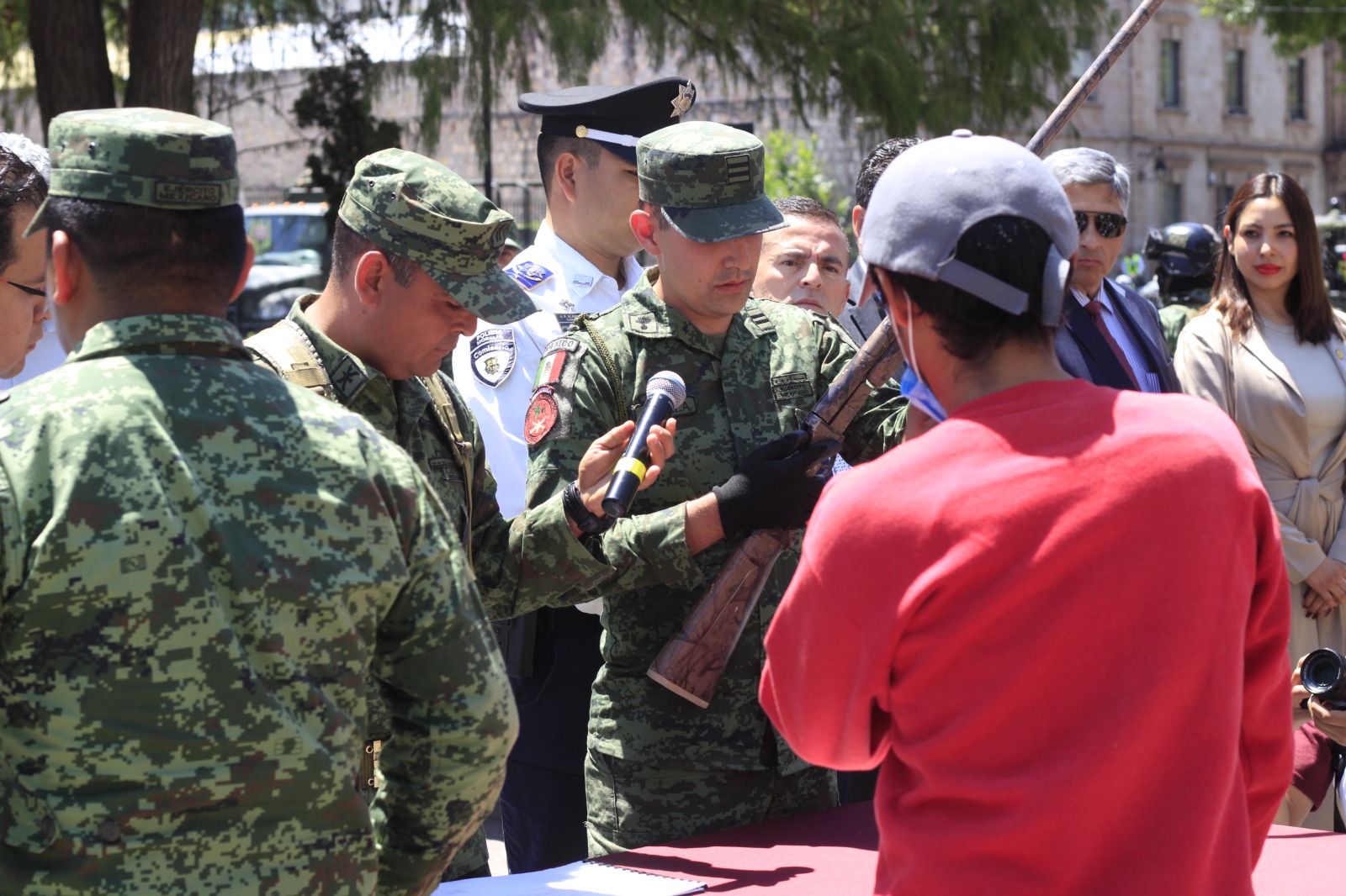 Realizar Ej Rcito Mexicano Canje De Armas De Fuego En Tar Mbaro