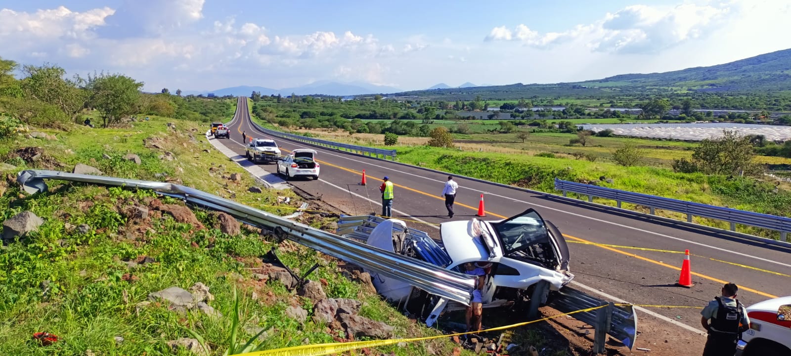 Un Muerto Y Un Lesionado Deja Accidente En La Autopista De Occidente