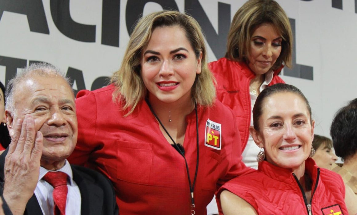 Ante Claudia Sheinbaum El Pt Destapa A Tania Valentina Para Morelos