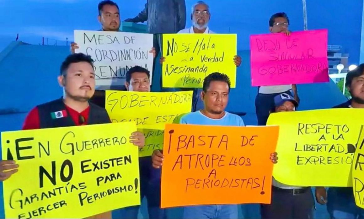 Protestan En Guerrero Por Ataque A Reporteros En Chilpancingo