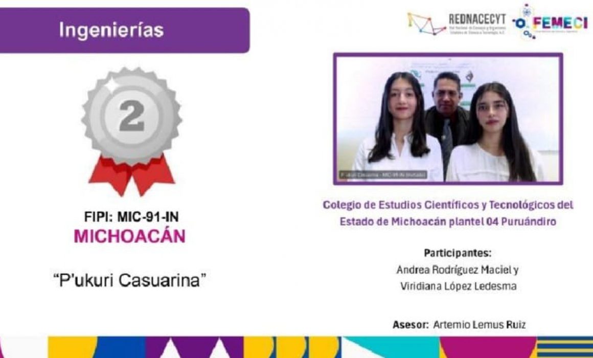 Alumnas Del Cecytem Ganan Segundo Lugar En Feria De Ciencias E