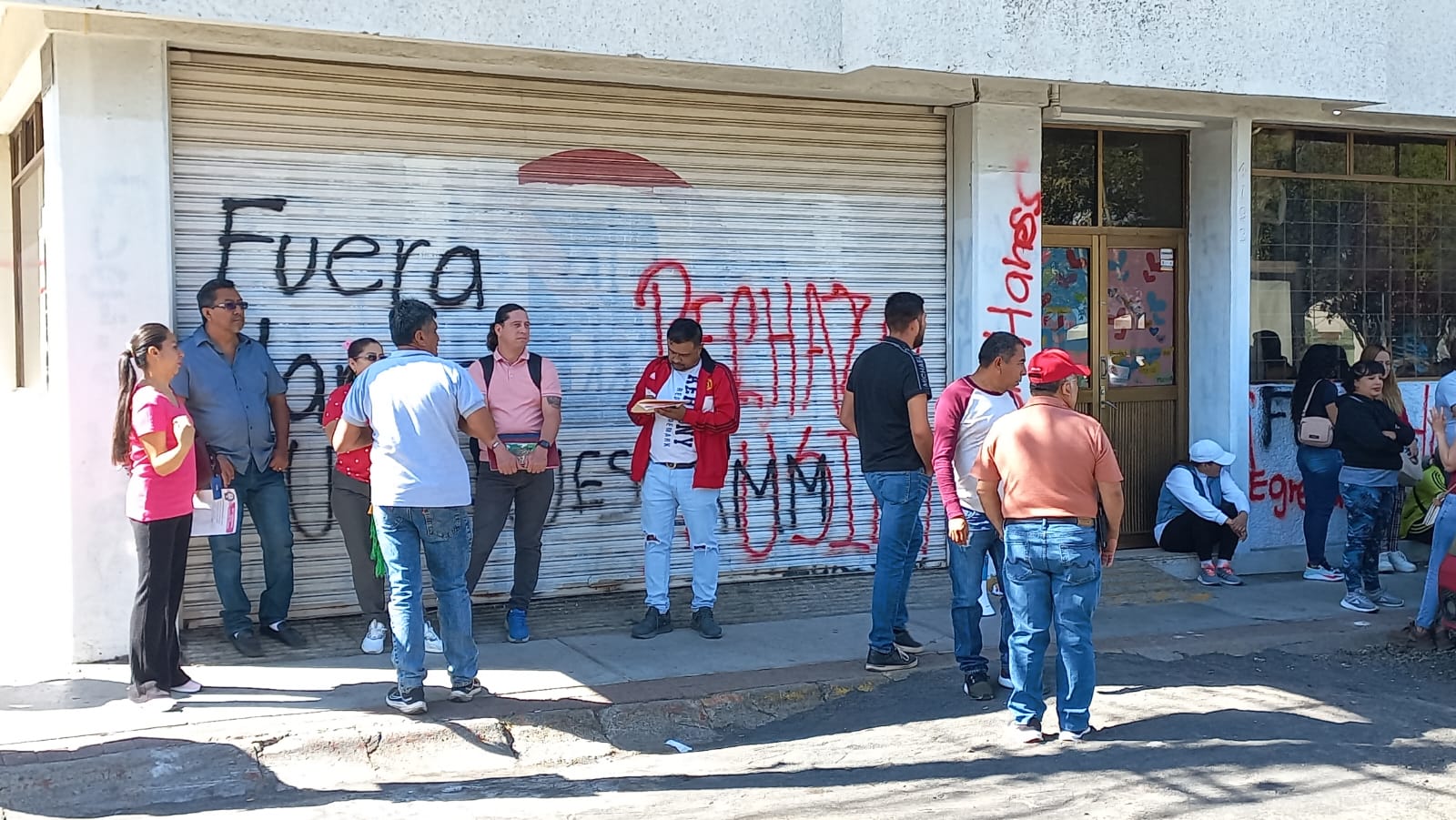 Bloquea CNTE Rosa Libramiento De Morelia Y Protesta En Uesicamm