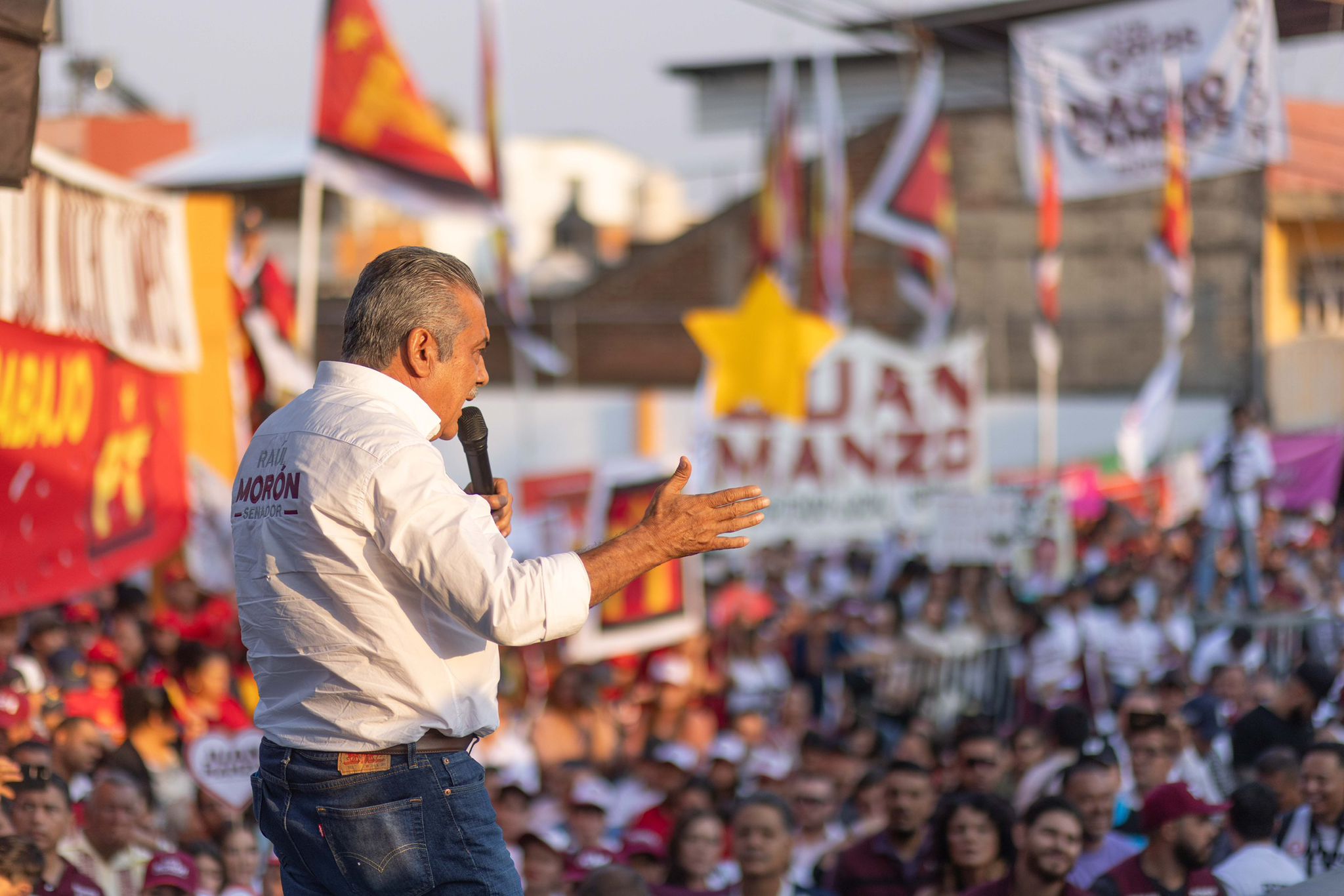 Raúl Morón el senador más votado en tiempo reciente de Michoacán