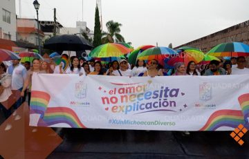 Con Mucho Color Y Entusiasmo Inicia Marcha Pride En Morelia