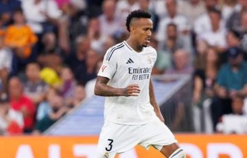 Otro lesionado más en el Real Madrid Eder Militao se suma al hospital