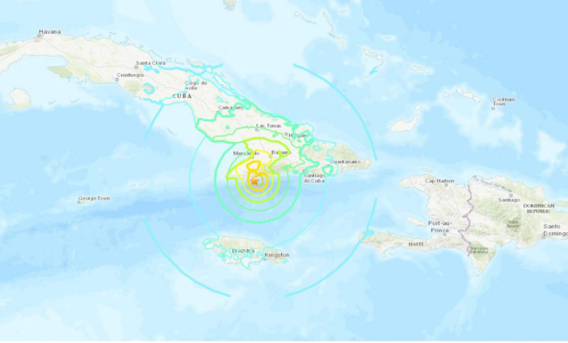 Sacude Sismo De Magnitud Al Sur De Cuba Quadrat N Michoac N