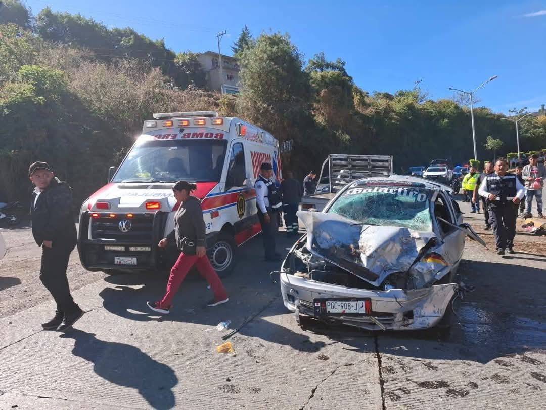 Lesionadas Personas Por Choque En La Carretera Zit Cuaro Morelia