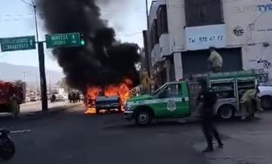 Falla Mec Nica Provoca Incendio De Camioneta En Uruapan Quadrat N