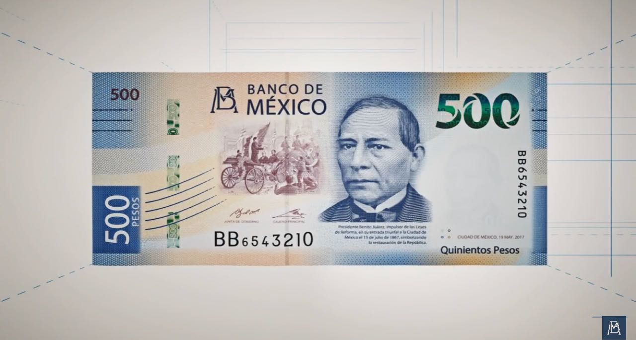 Estas Son Las Características El Nuevo Billete De 500 Pesos