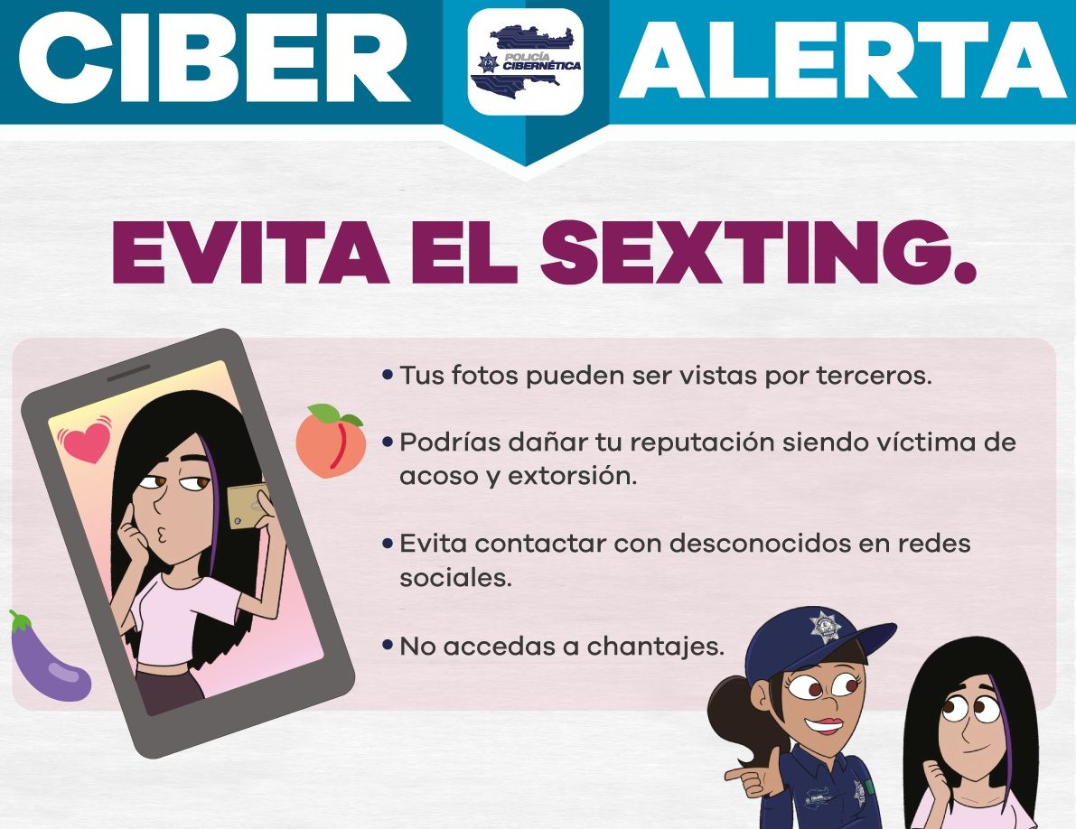 Policía Cibernética Exhorta A La Prevención Del Sexting 8345