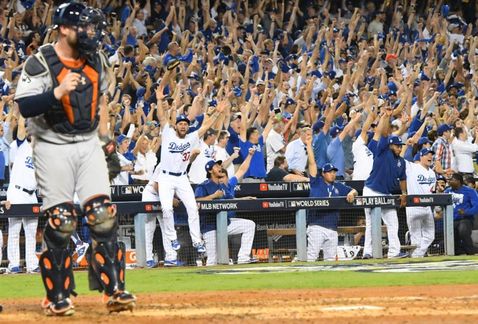 Vence Dodgers A Astros En El Primero De La Serie Mundial