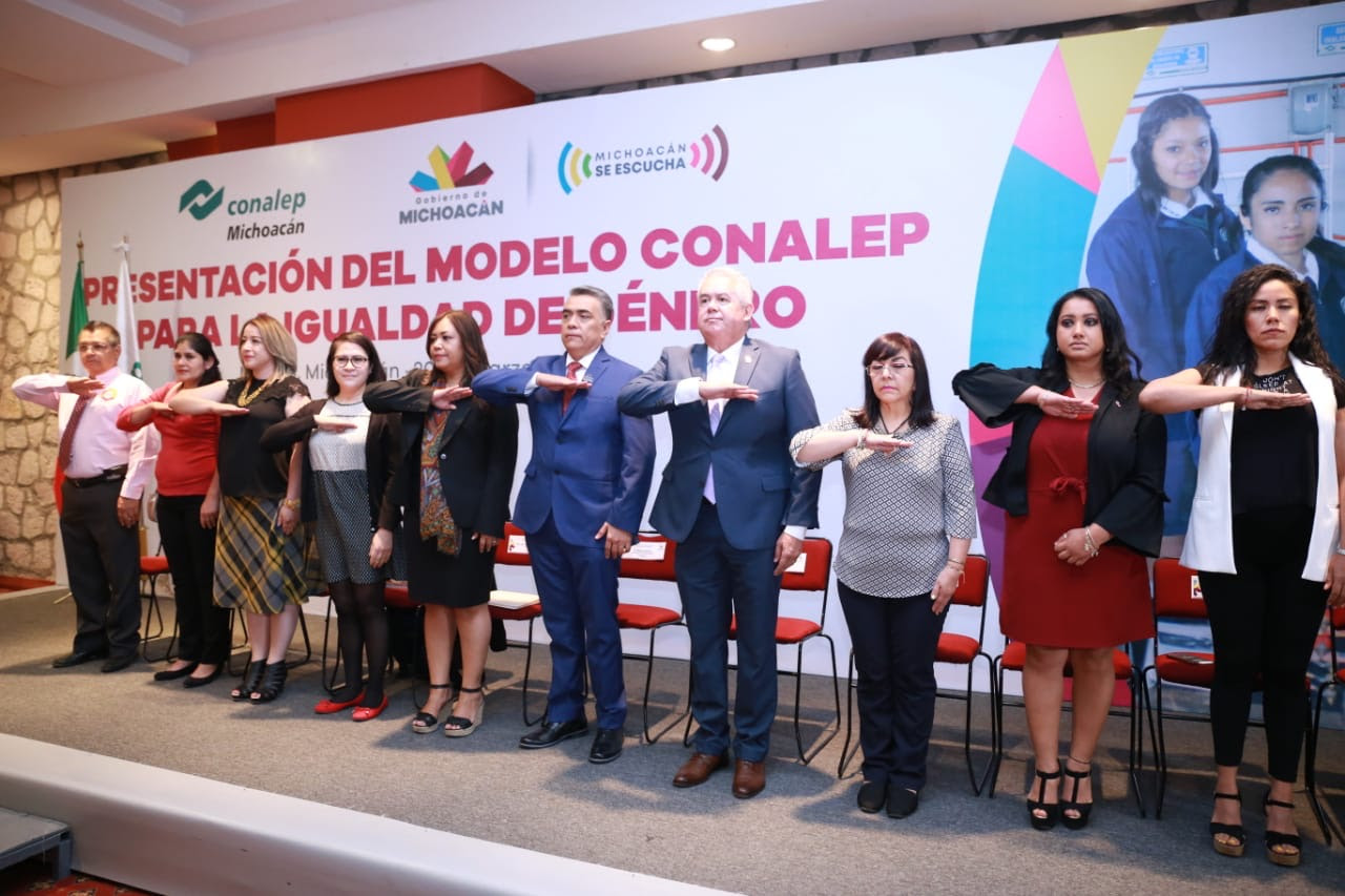 Presenta Conalep modelo de igualdad de género