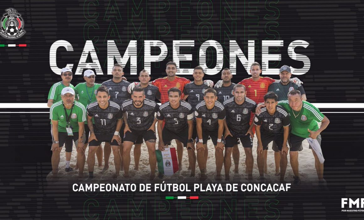 México, Campeón De Concacaf De Fútbol De Playa