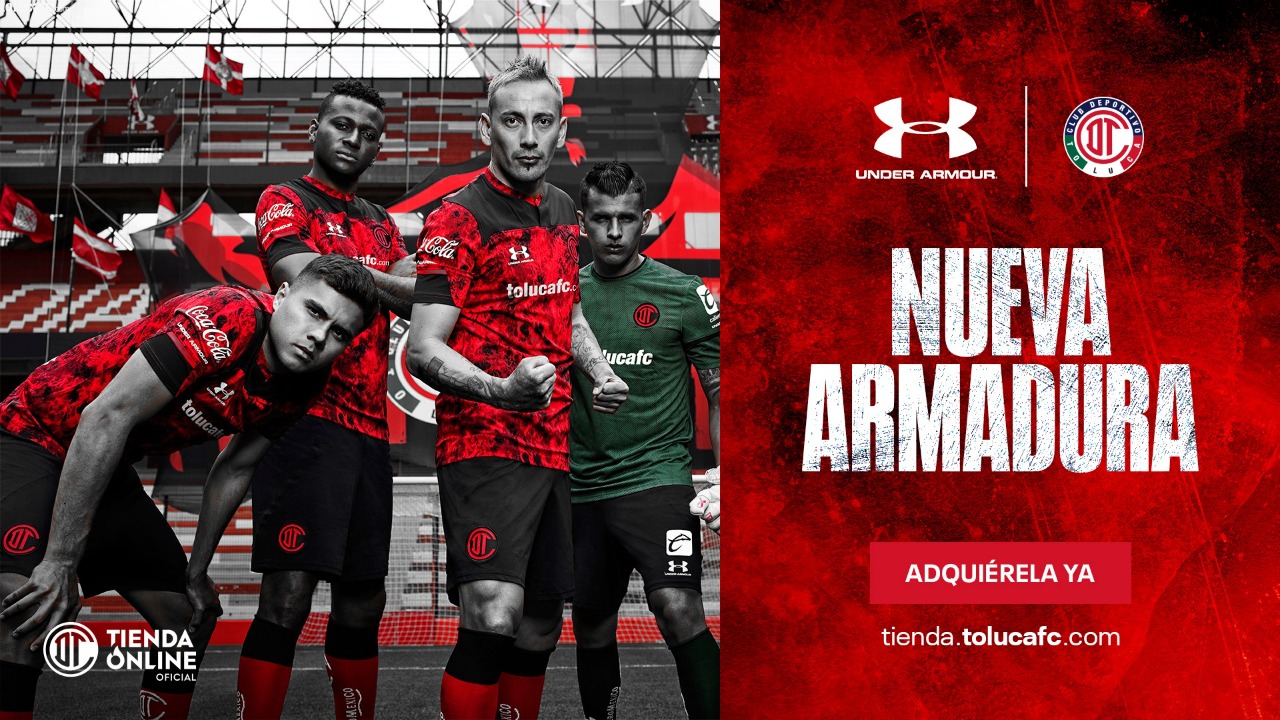 Lanza Toluca su nueva armadura para el Guard1anes Clausura 2021