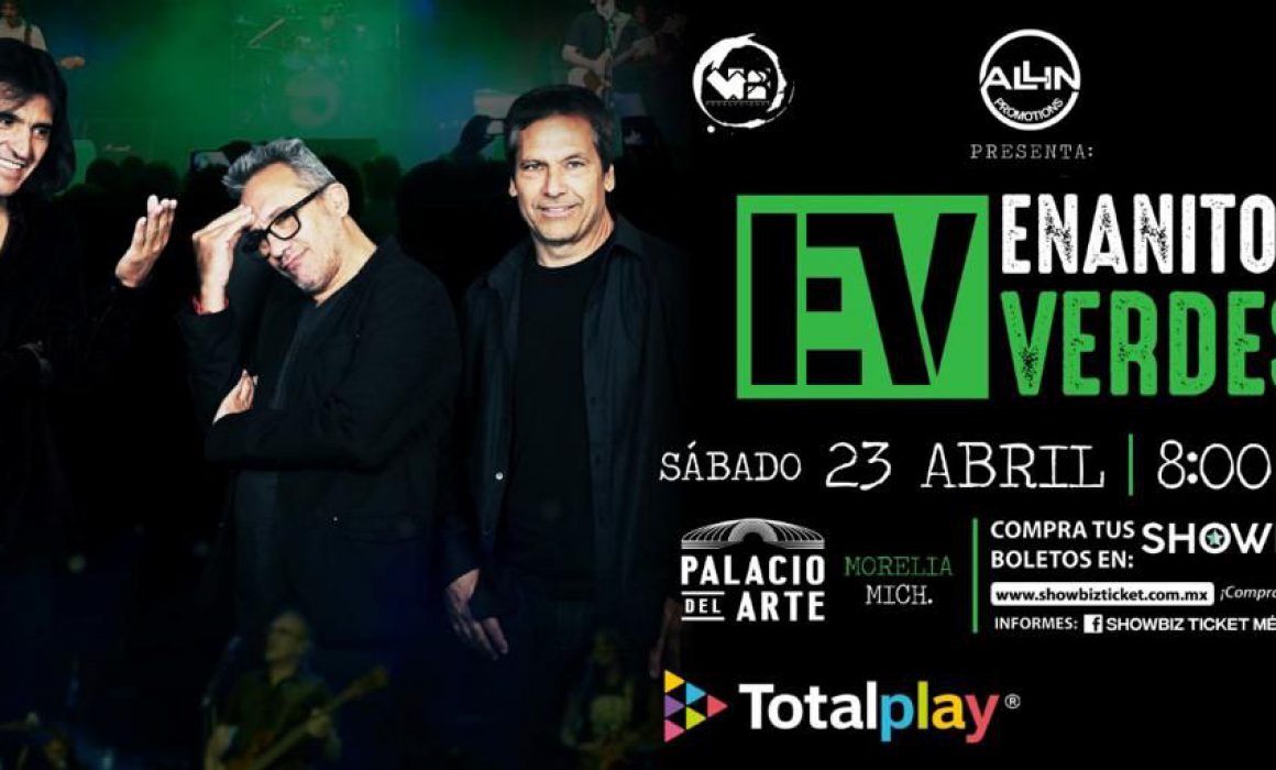 En abril, Enanitos Verdes ofrecerá concierto en Morelia