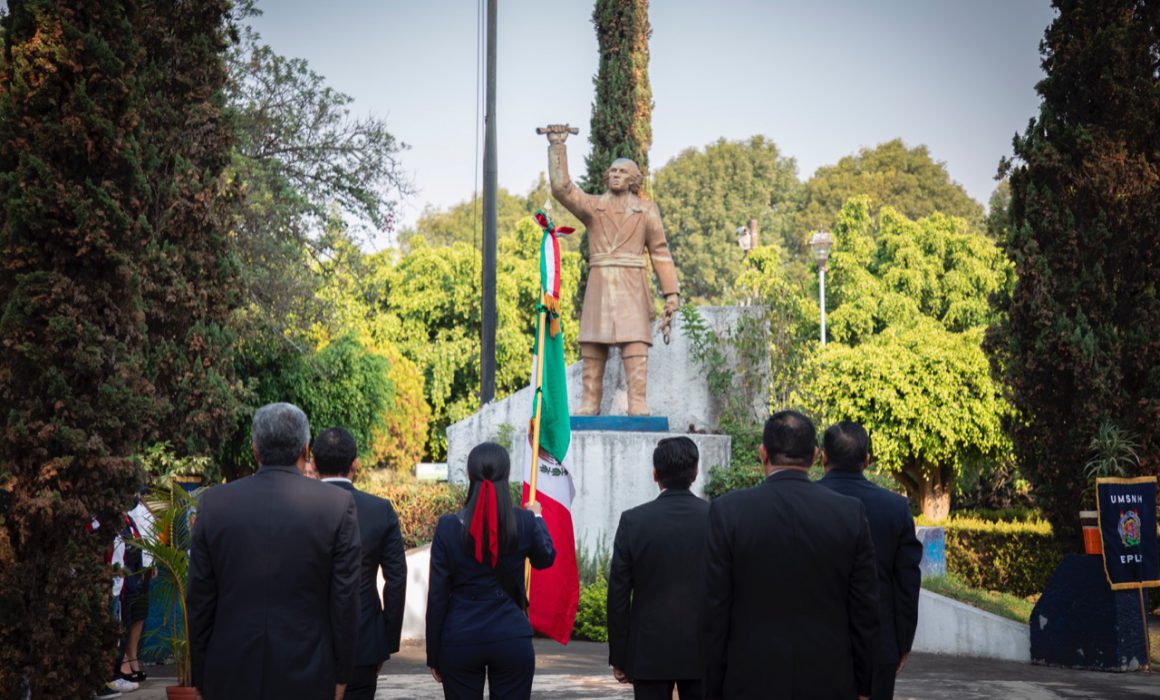 Conmemoran en Uruapan el 269 aniversario del natalicio de Miguel Hidalgo