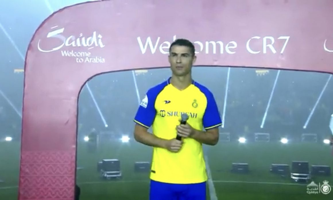 Presentan A Cristiano Ronaldo En El Al Nassr 
