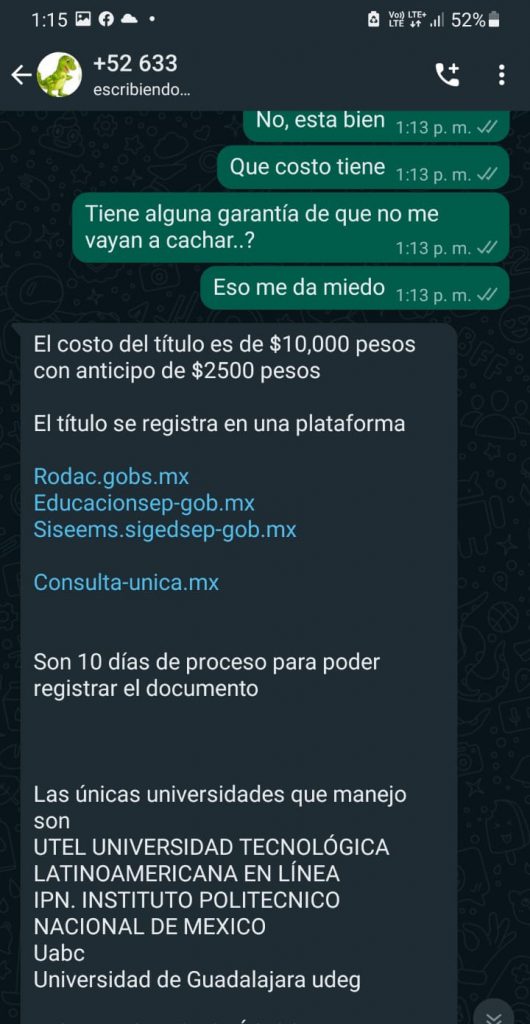 Vuelve La Venta De Supuestos Títulos Universitarios Por Internet