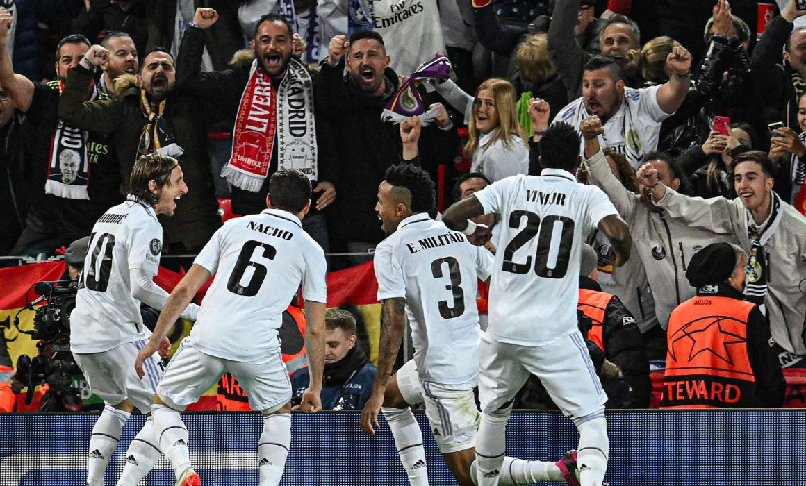 Espectacular Remontada Del Real Madrid En Anfield