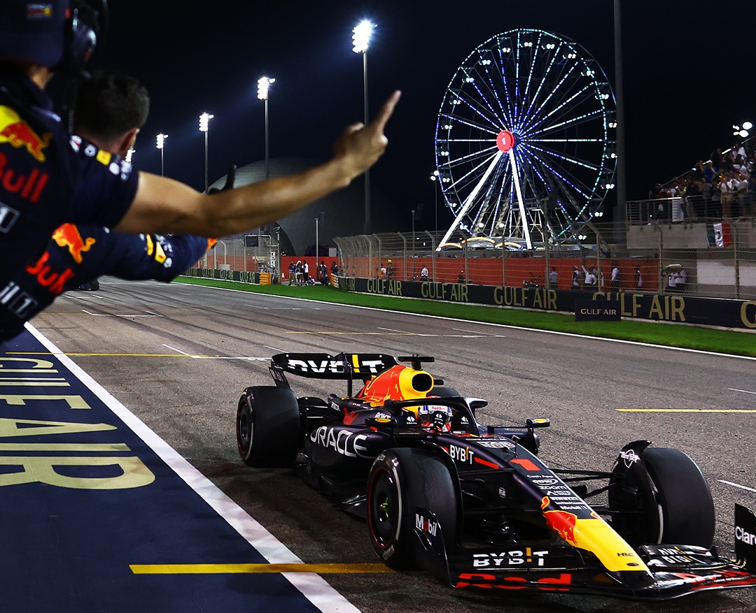 Hace Red Bull El 1 Y 2 En El GP De Bahrein; Checo Fue Segundo Lugar