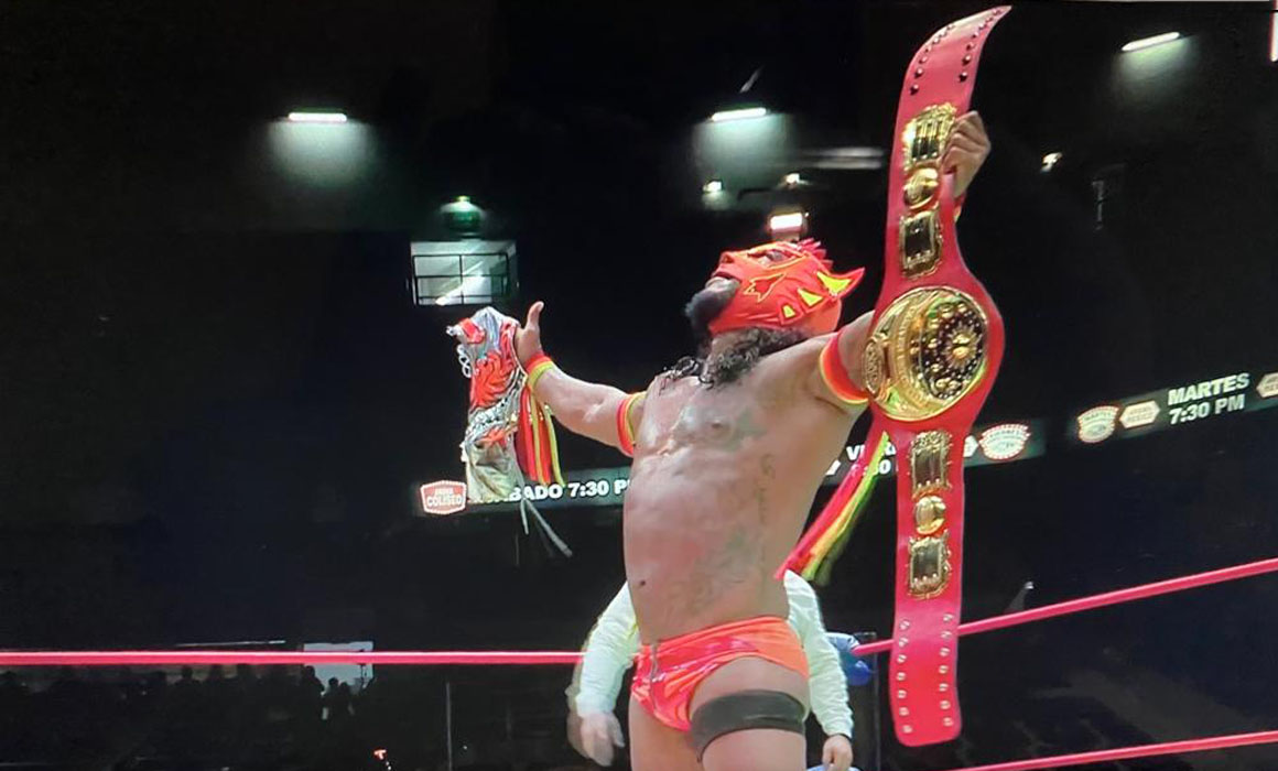 Dragón Rojo Jr. wins and ignites possible mask vs. mask fight against Templario at Arena México’s 67th anniversary