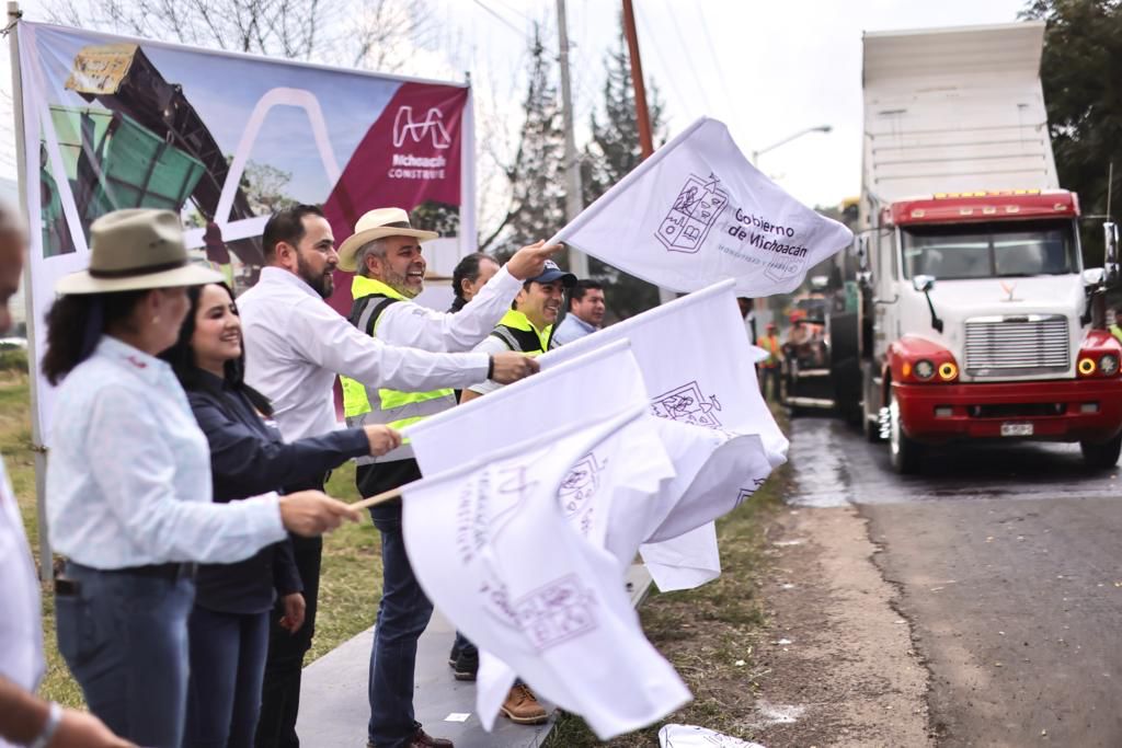 Arranca Construcci N Del Tramo Carretero Cuitzeo Zin Paro Quadrat N