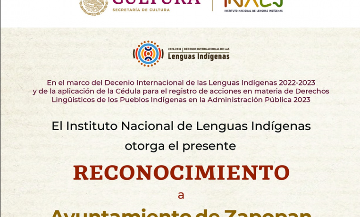 Reconoce Inali A Instituciones Por Impulsar Derechos Lingüísticos 3943