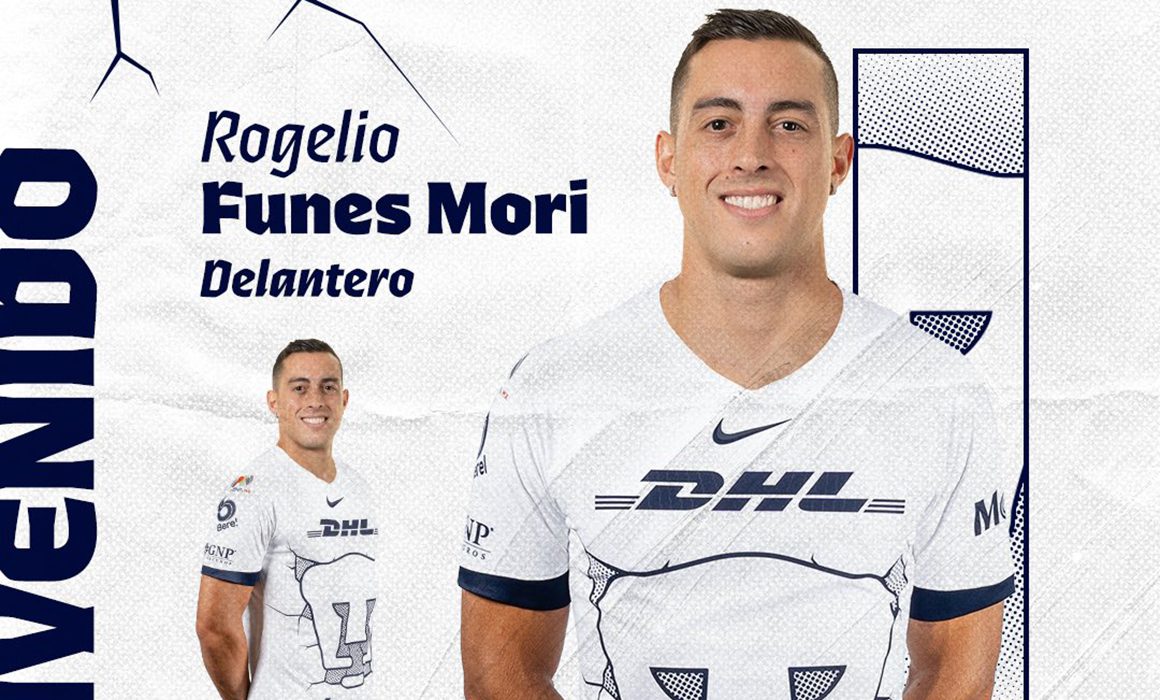 Oficializa Pumas llegada de Rogelio Funes Mori