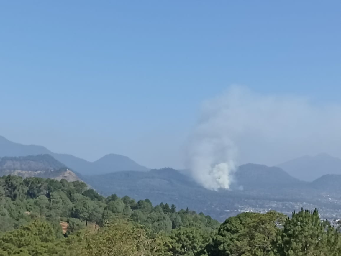 Controlan brigadistas incendio forestal en El Zapién en Uruapan ...