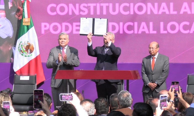 Promulga Ramírez Bedolla la Ley del Poder Judicial de Michoacán